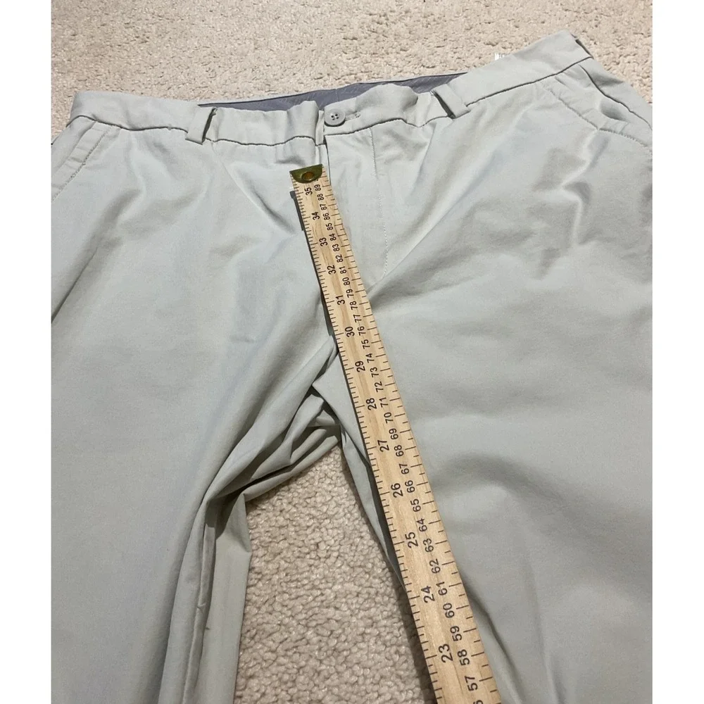 Vineyard Vines On-The-Go Pants Men's 38x30 Gray Performance Stretch Casual Chino